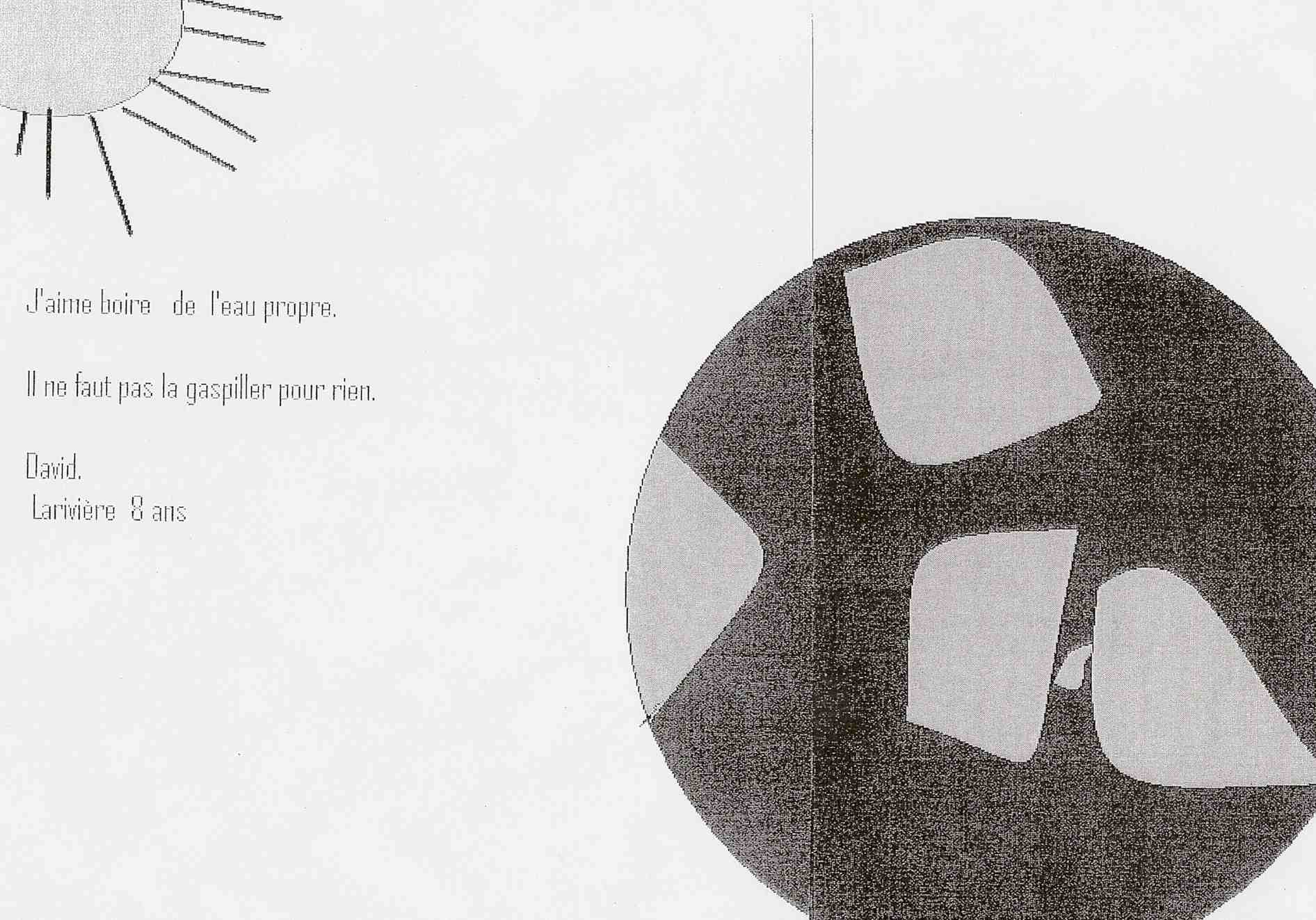 Jour de la terre - Classe de Sophie Caron, 2è année, École St-Philippe