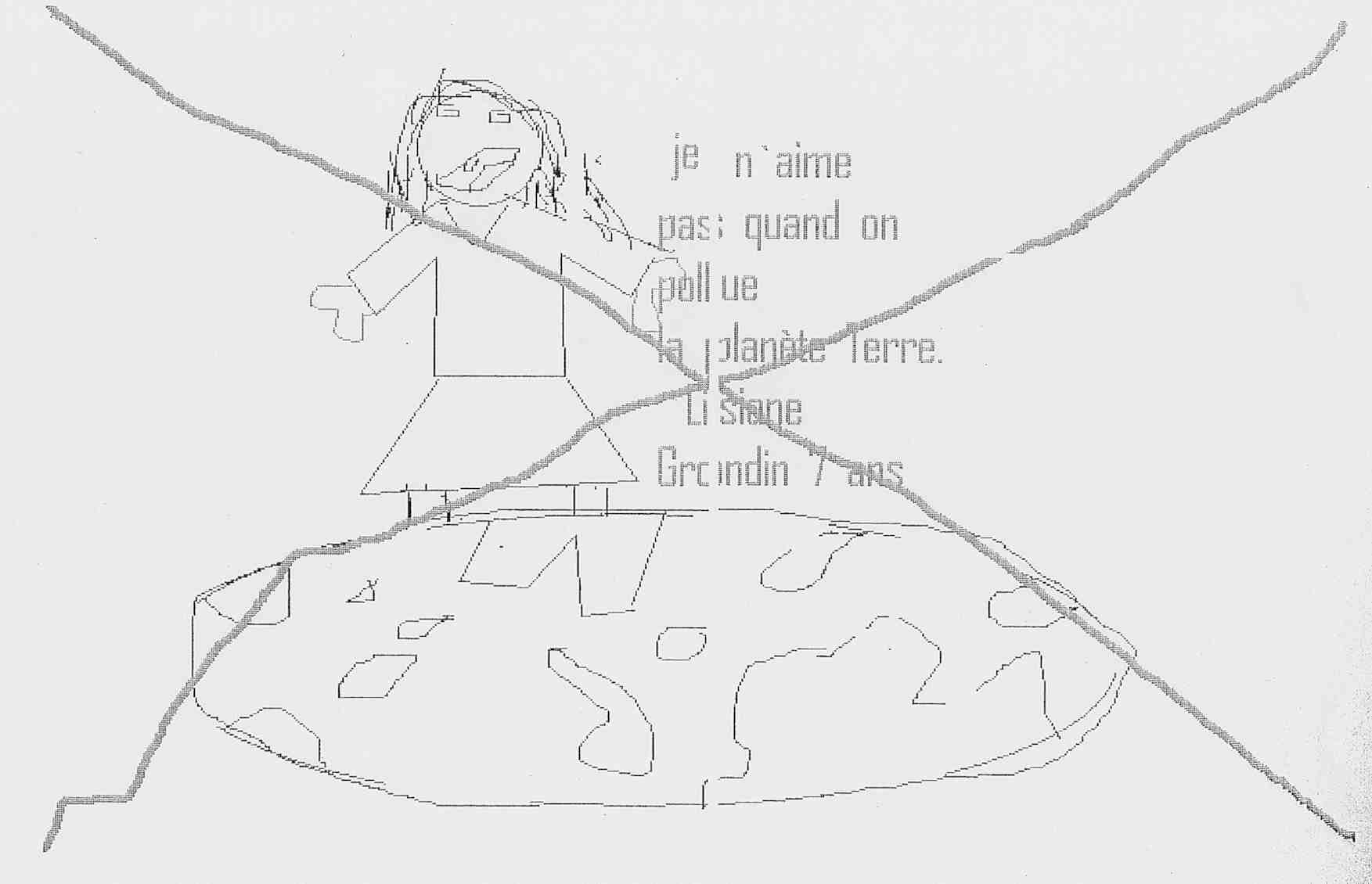 Jour de la terre - Classe de Sophie Caron, 2è année, École St-Philippe