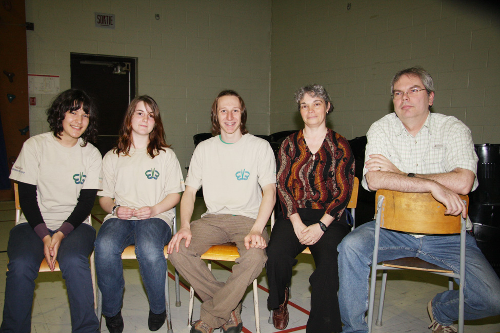 Sylvain Marcoux et son équipe Bruntland 