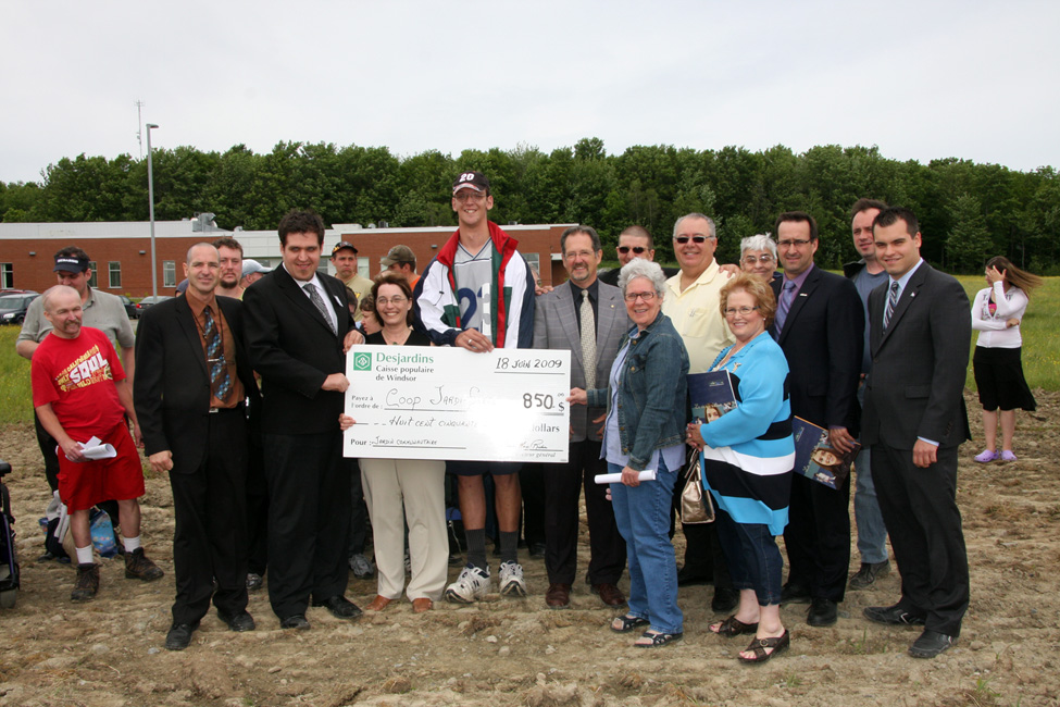 Jardin communautaire à Windsor