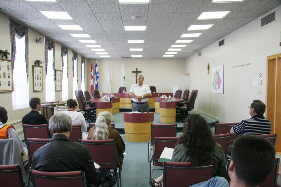 Conf de presse pour le compostage