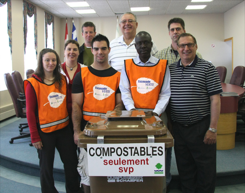 Compostage,  les éco-conseillers sont à pied-d'oeuvre