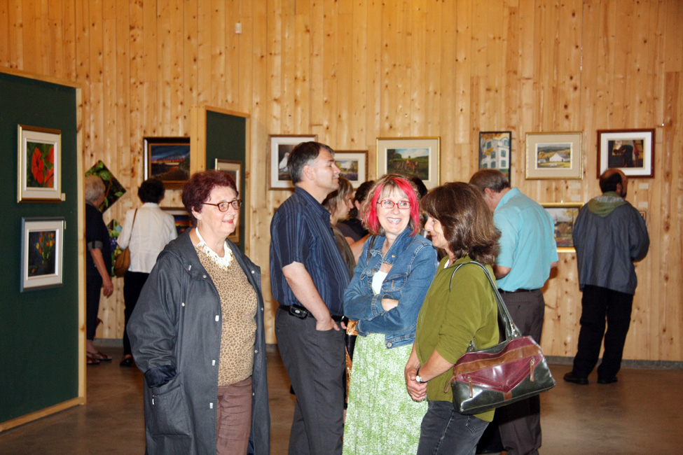 Exposition de peintures à la Poudrière