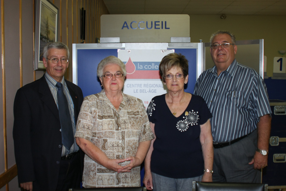 Collecte de sang du maire