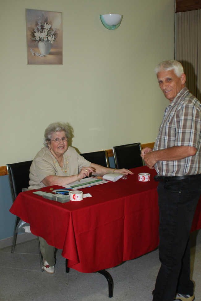 Collecte de sang du maire