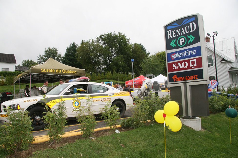 Ouverture du stationnement Renaud