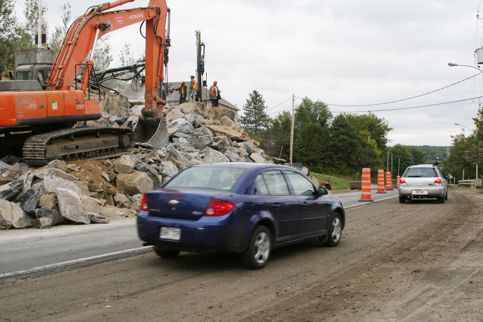 Grands travaux de voirie