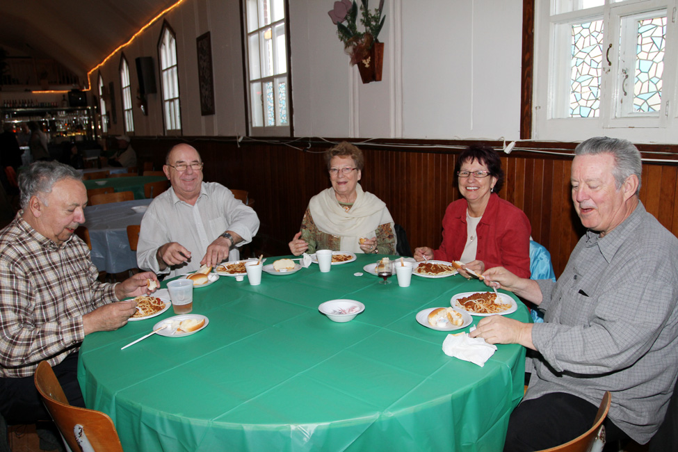 Caisse de Ardoise - 1er souper au spaghetti