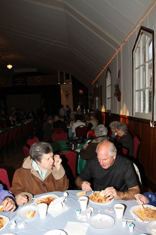 Caisse de Ardoise - 1er souper au spaghetti