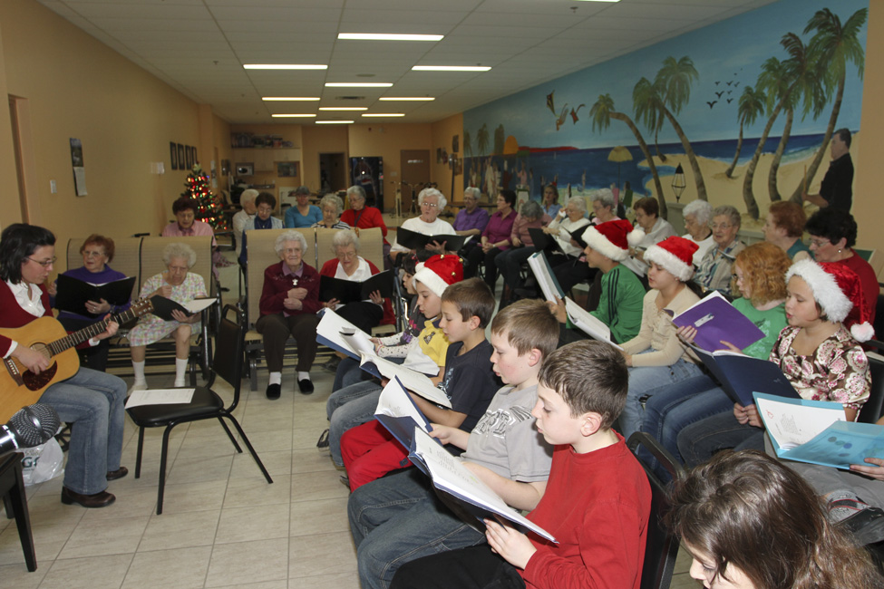 Les Aînés avaient de la visite!