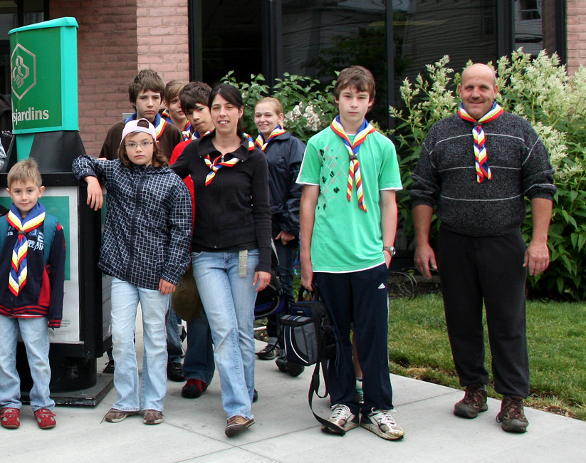 Scouts et louveteaux de Windsor et VSF