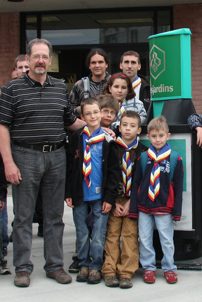 Scouts et louveteaux de Windsor et VSF