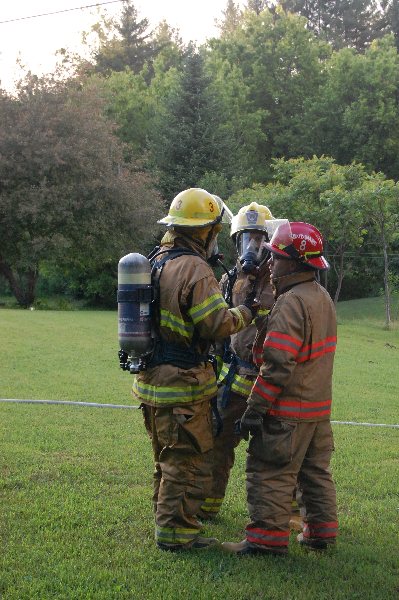 Début d'incendie à Saint-François-Xavier-de-Brompton