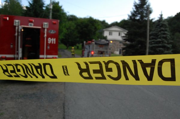 Début d'incendie à Saint-François-Xavier-de-Brompton