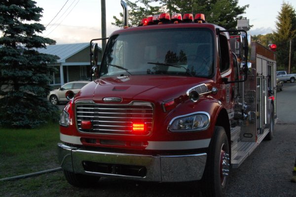 Début d'incendie à Saint-François-Xavier-de-Brompton