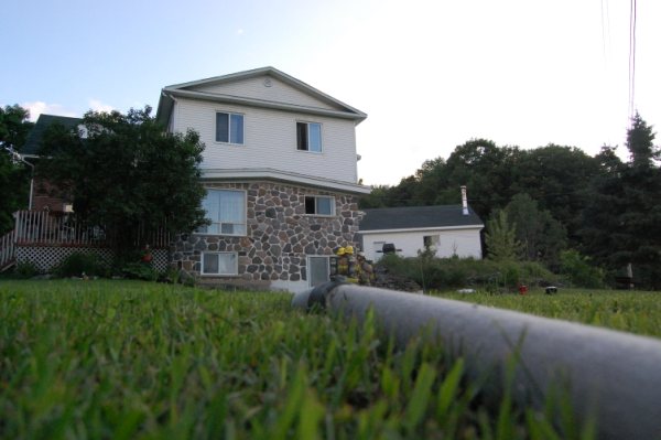 Début d'incendie à Saint-François-Xavier-de-Brompton