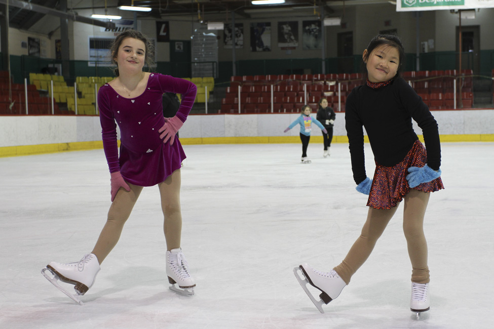 Les Patins d'Argent reçoivent l'aide de Desjardins