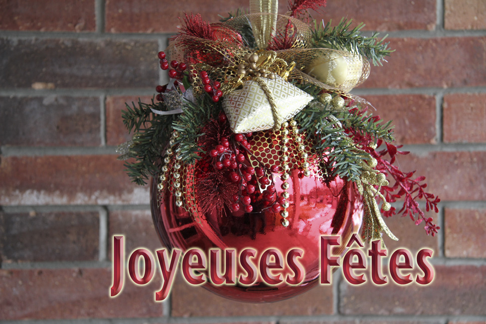Joyeuse période des Fêtes