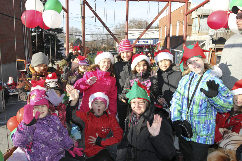 Windsor :  Parade de Noël 2011, super!