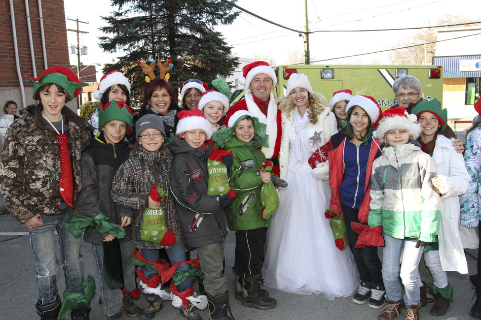 Windsor :  Parade de Noël 2011, super!