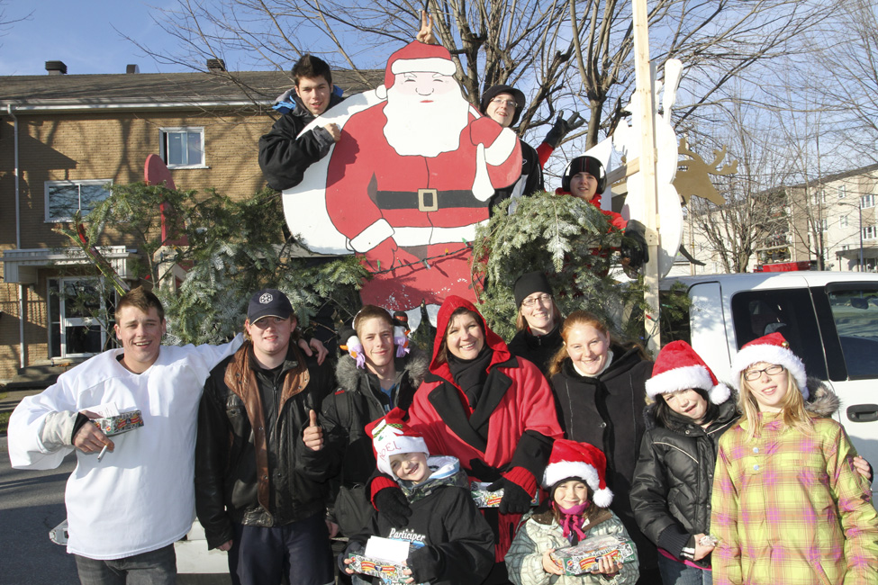 Windsor :  Parade de Noël 2011, super!