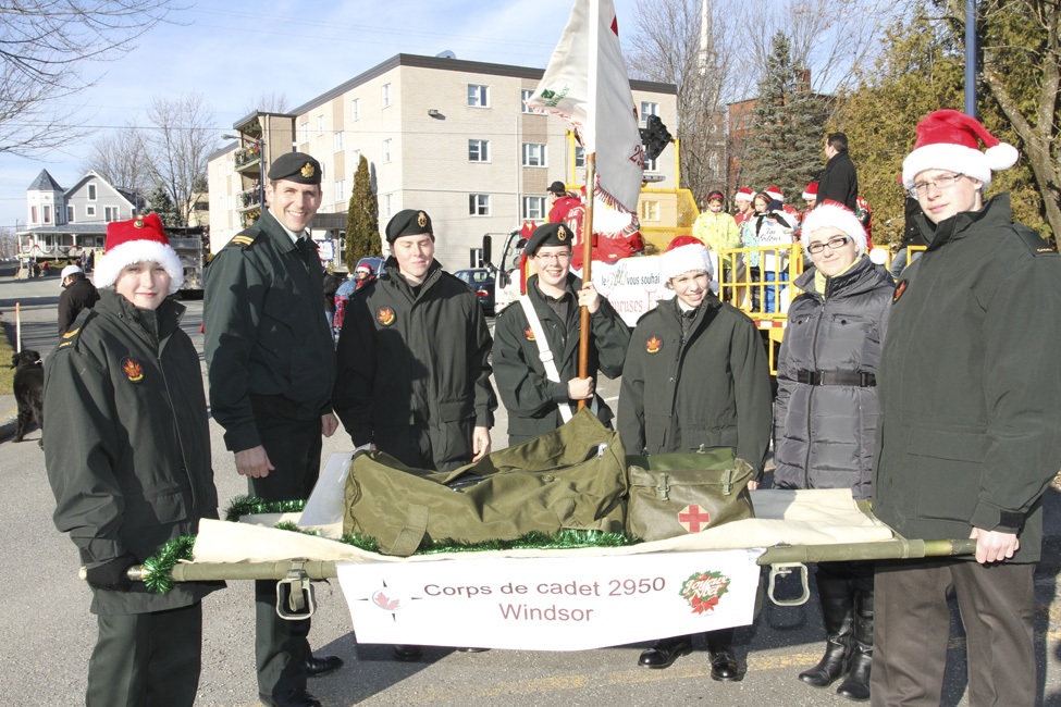 Windsor :  Parade de Noël 2011, super!