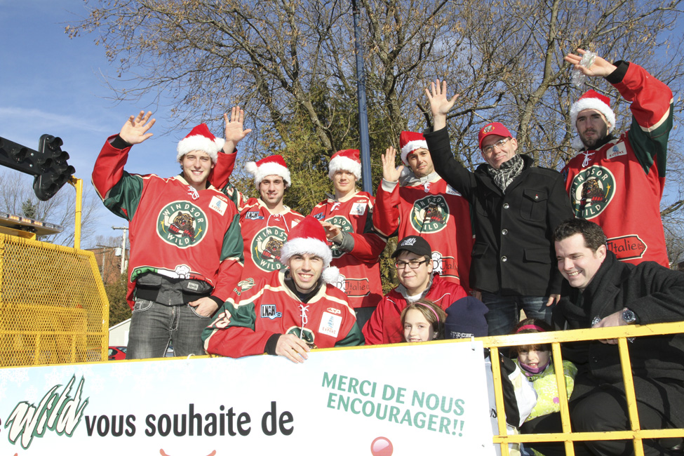 Windsor :  Parade de Noël 2011, super!