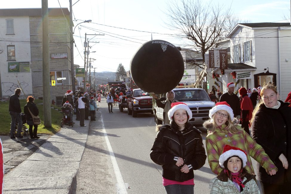Windsor :  Parade de Noël 2011, super!