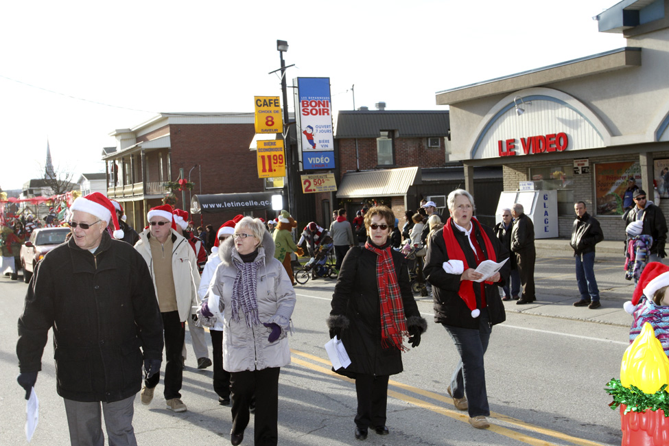 Windsor :  Parade de Noël 2011, super!