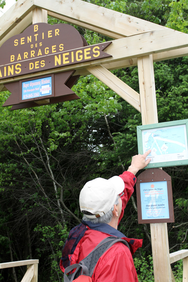 Sentiers pédestres Copains des Neiges