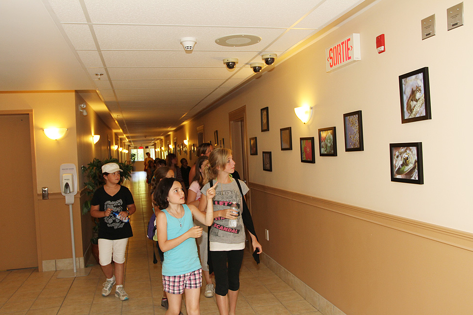 Les 10-12 au studio photos du Château du Bel-Âge