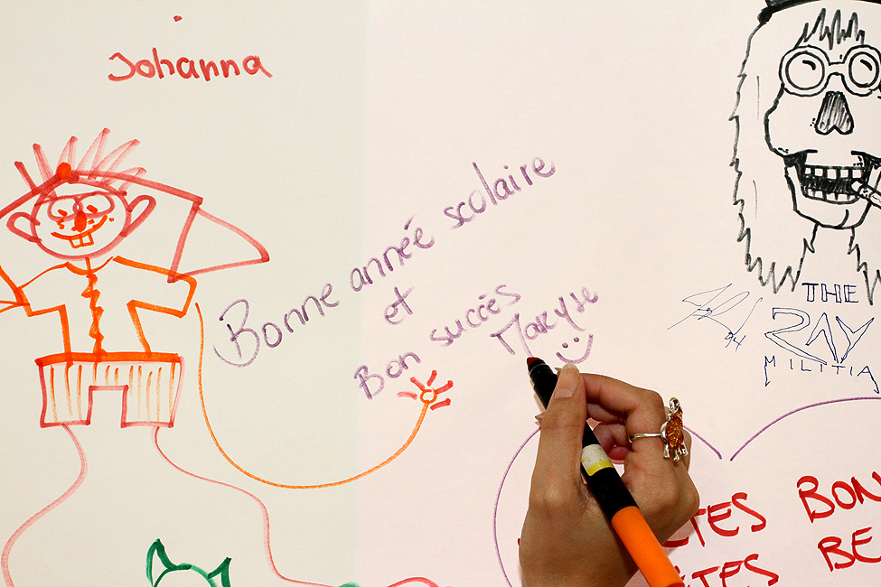 Rentrée scolaire au Tournesol