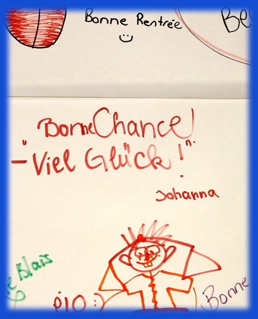 Rentrée scolaire au Tournesol