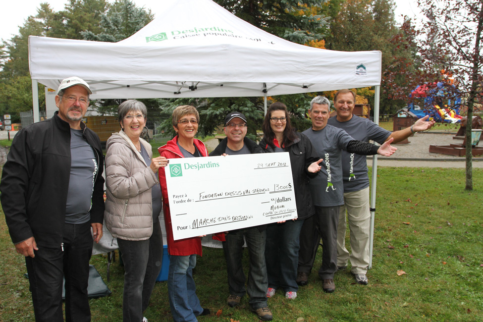 Marchedons Desjardins - Fondation CSSS du VSF