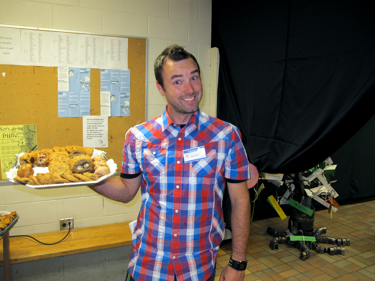 Visite de parents aux Tournesol