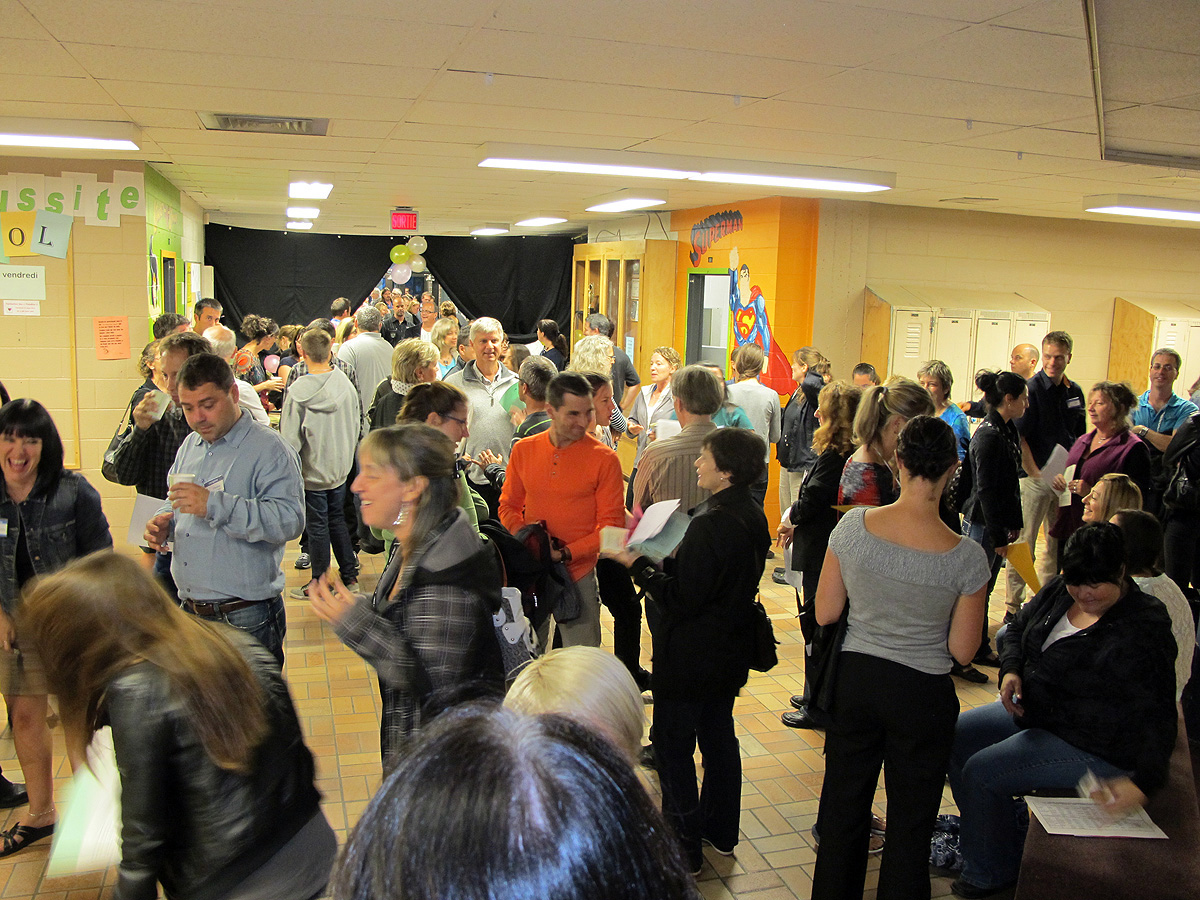 Visite de parents aux Tournesol