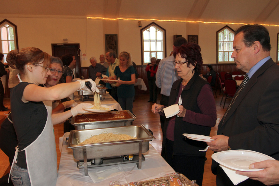 Souper au spaghetti au profit des panier de Noël de Richmond 2012