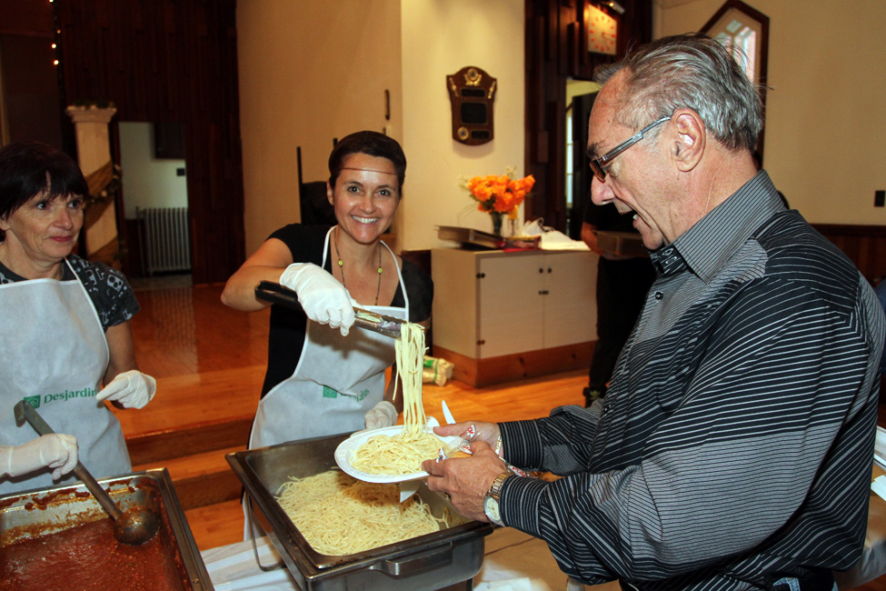 Souper au spaghetti au profit des panier de Noël 