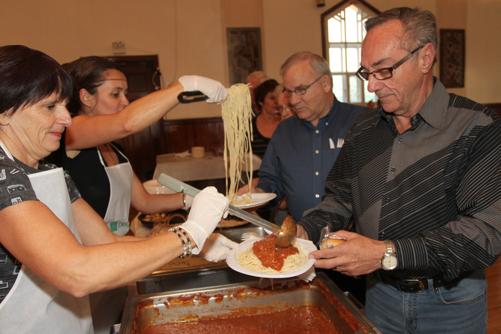 Souper au spaghetti au profit des panier de Noël 