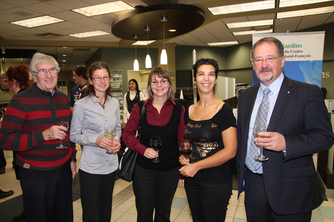 Aide de la Caisse Desjardins du Centre du Val Saint François
