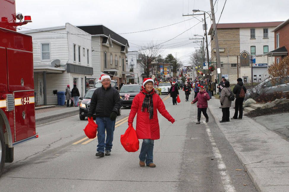 Parade de Noël à Windsor