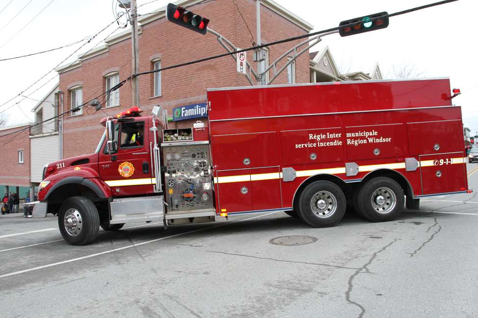 Parade de Noël à Windsor