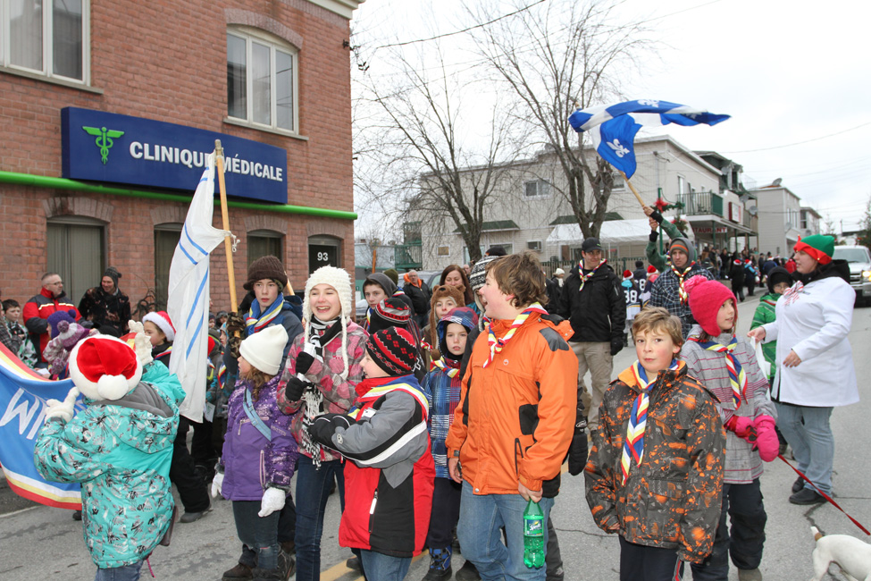 Parade de Noël à Windsor