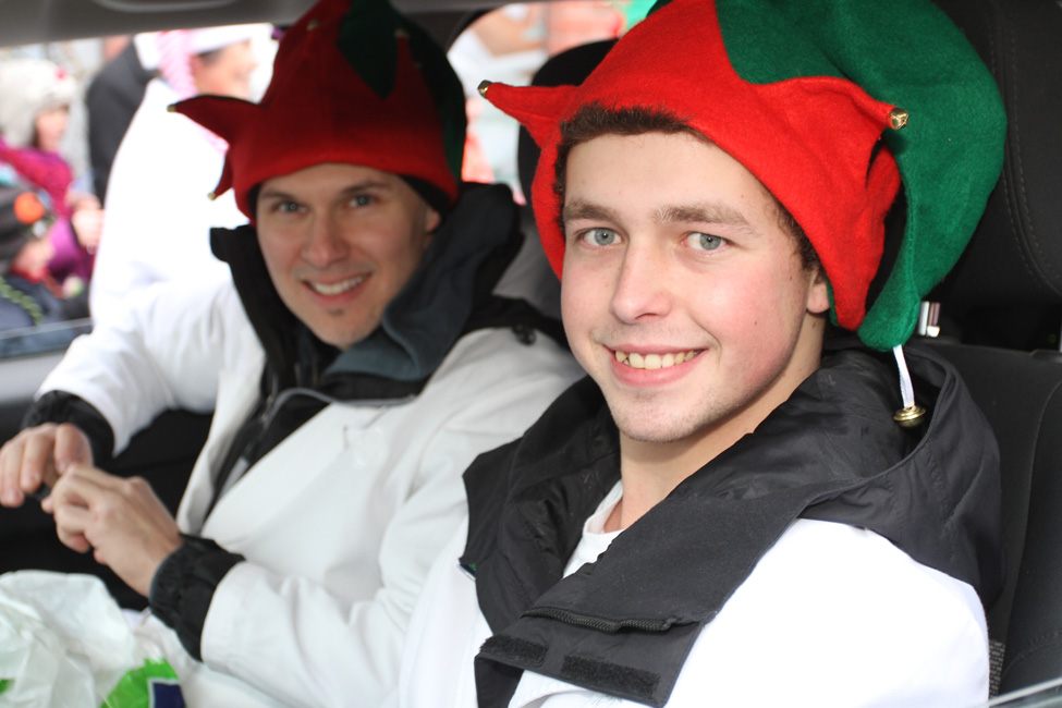 Parade de Noël à Windsor