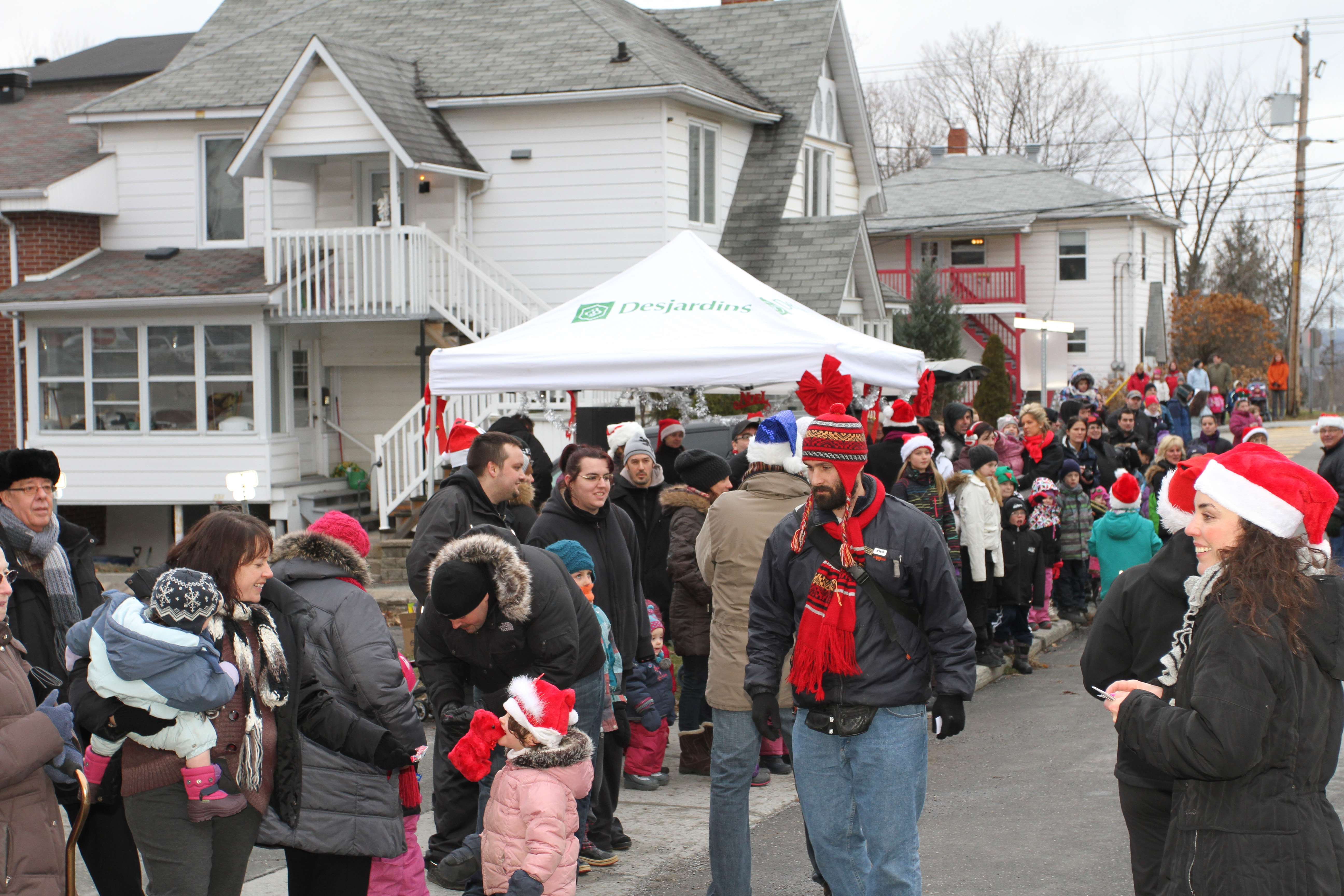 Parade de Noël à Windsor