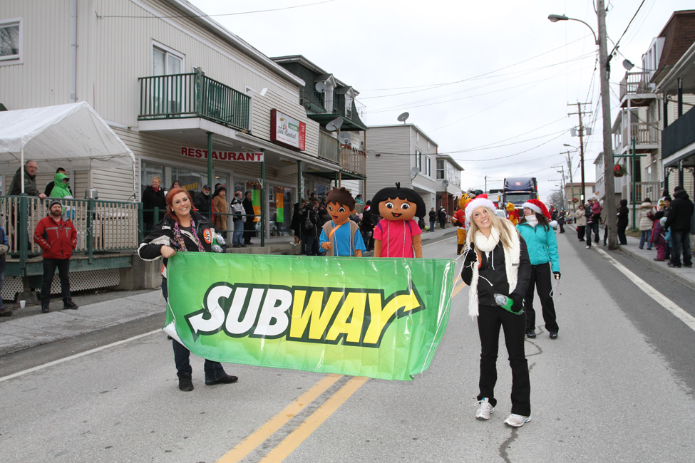 Parade de Noël à Windsor