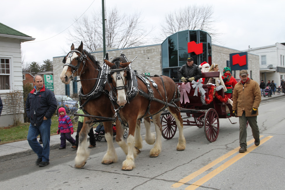 Parade de Noël à Windsor
