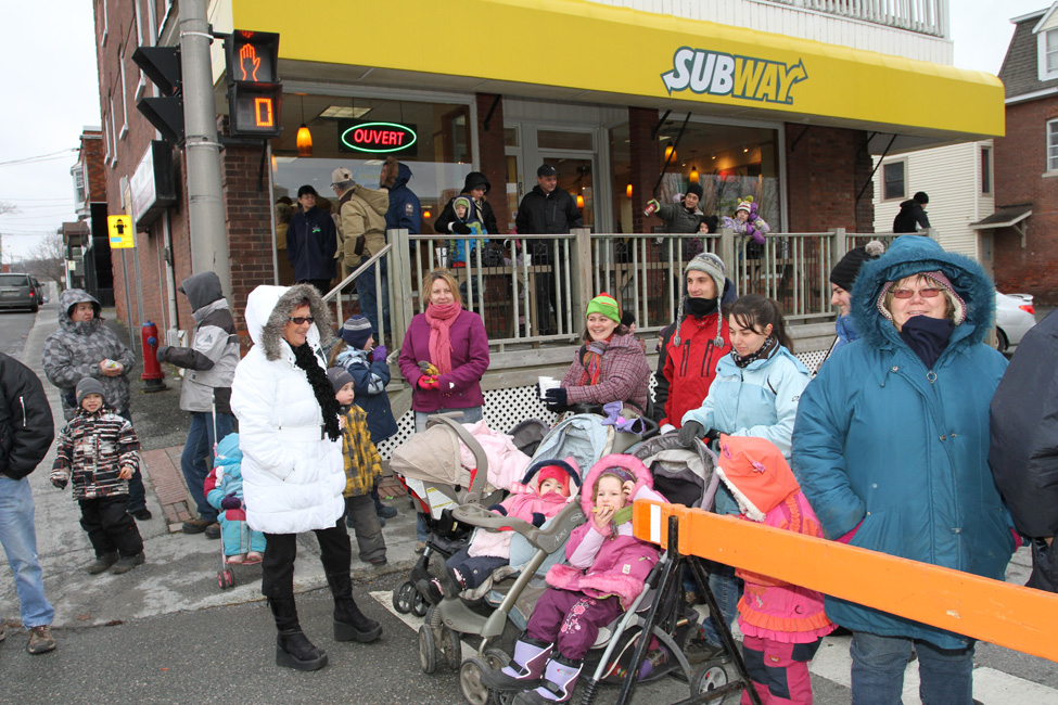 Parade de Noël à Windsor