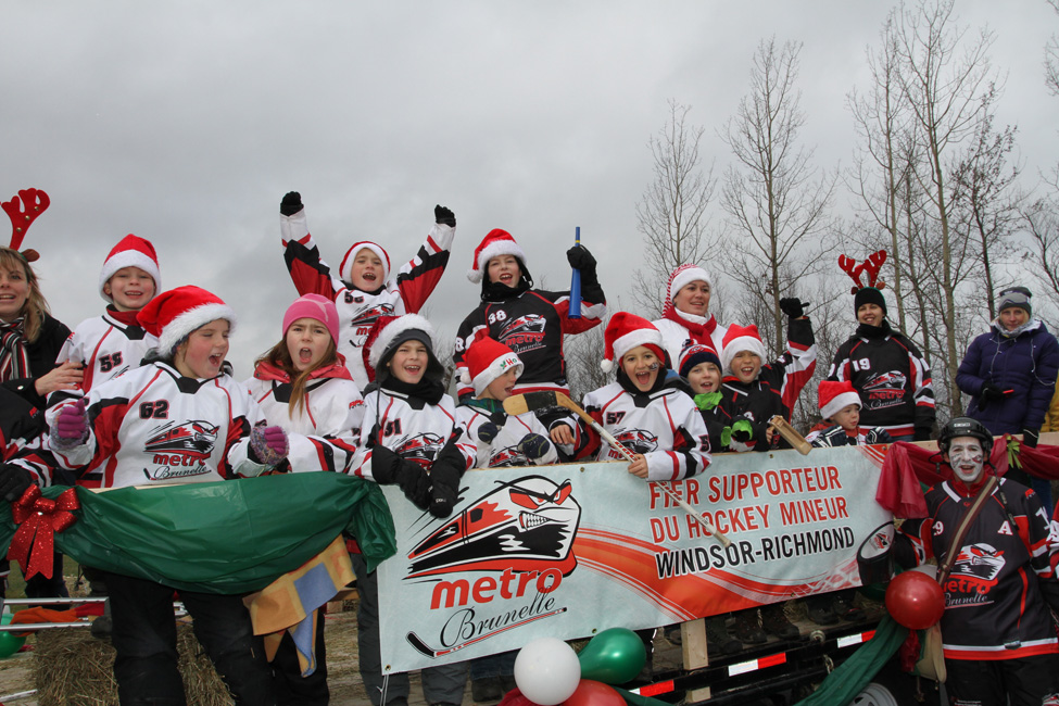 Parade de Noël à Windsor