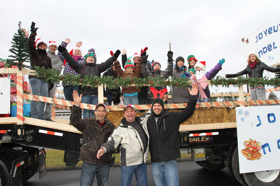 Parade de Noël à Windsor